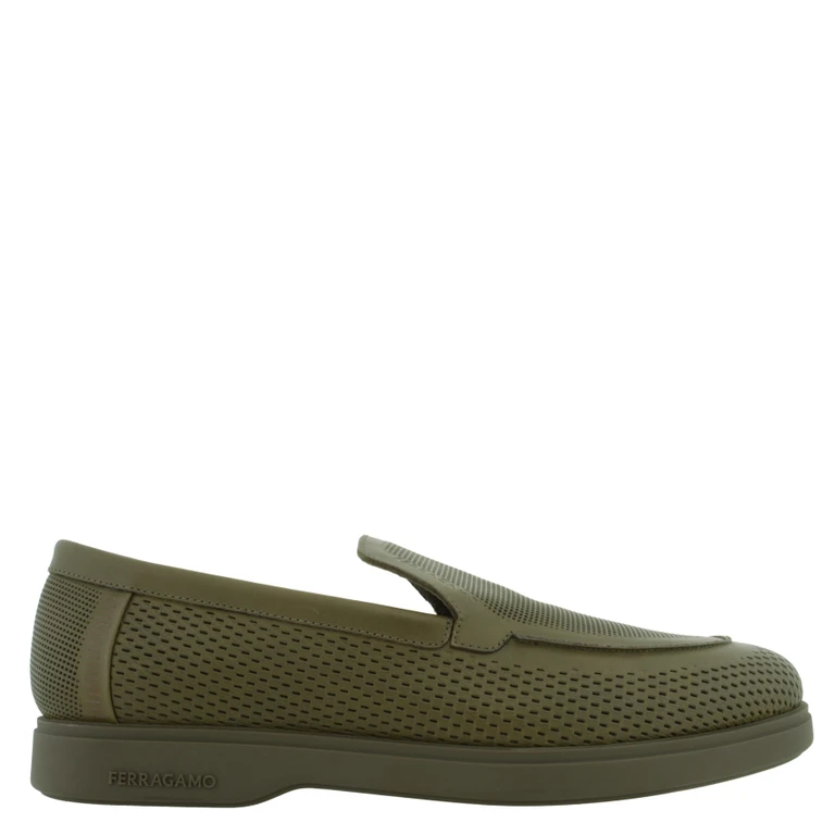 Flynn Perforated Slip-On Loafers, Size 9 E