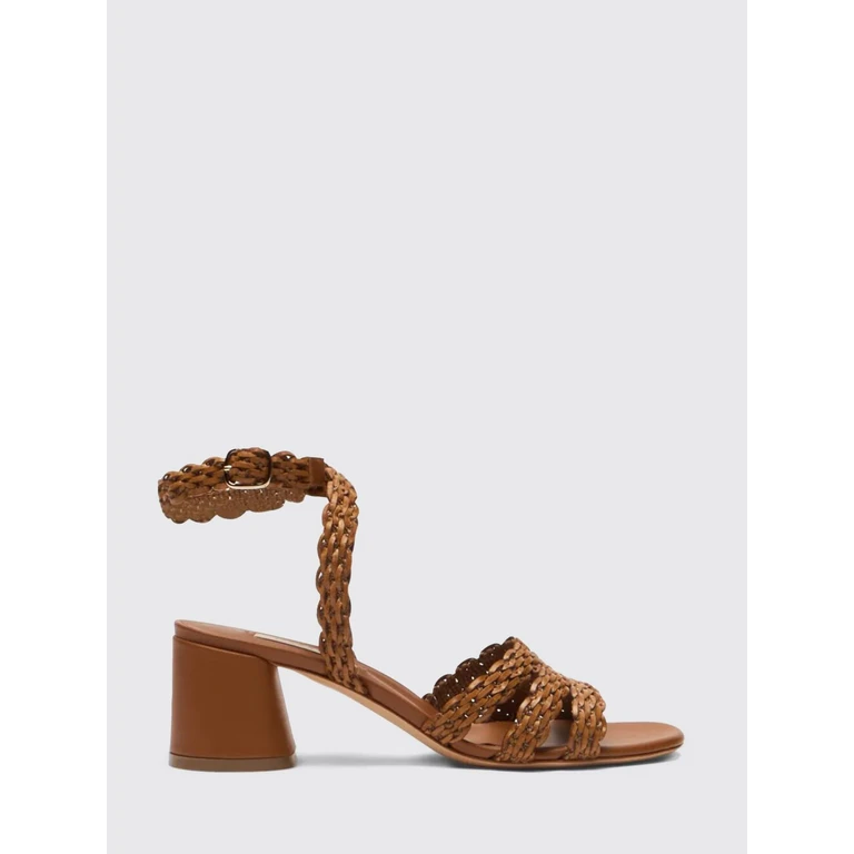 Heeled Sandal Woman color Brown (1L419B0501C29362625)