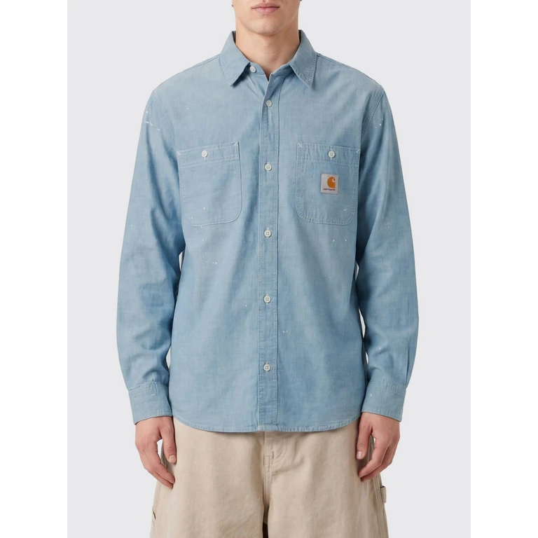 Slim Fit Cotton Casual Shirt with French Collar and Patch Pocket (I036919010L)