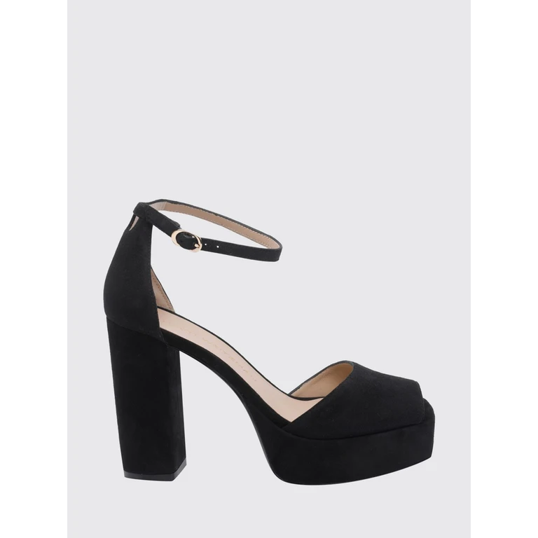 Heeled Sandal Woman color Black (SN123BLK)