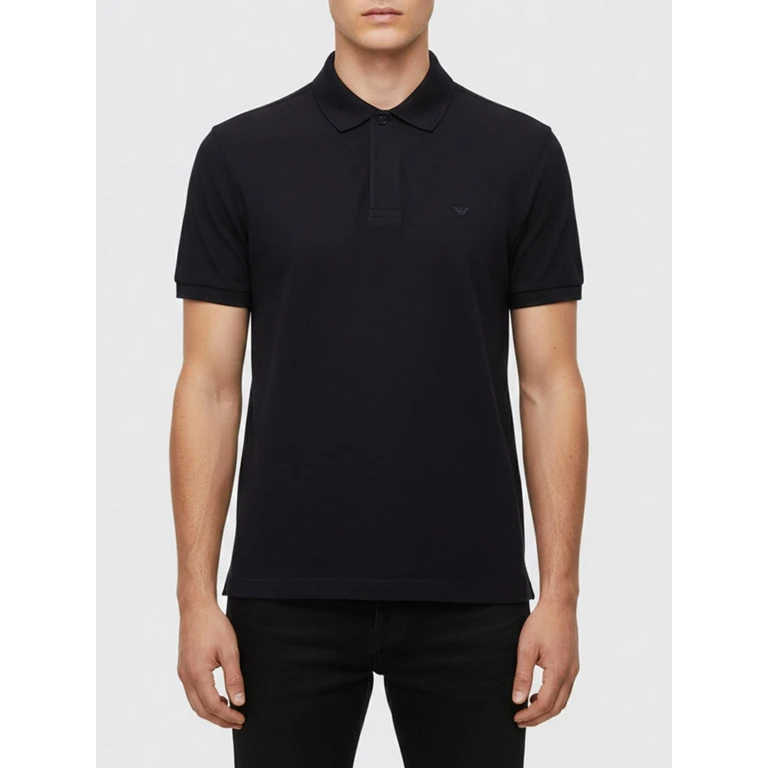 EMPORIO ARMANI Polo Shirt Men color Black (EM004588AF10017UC001)