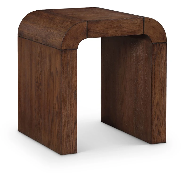 Toulon Brown Oak End Table