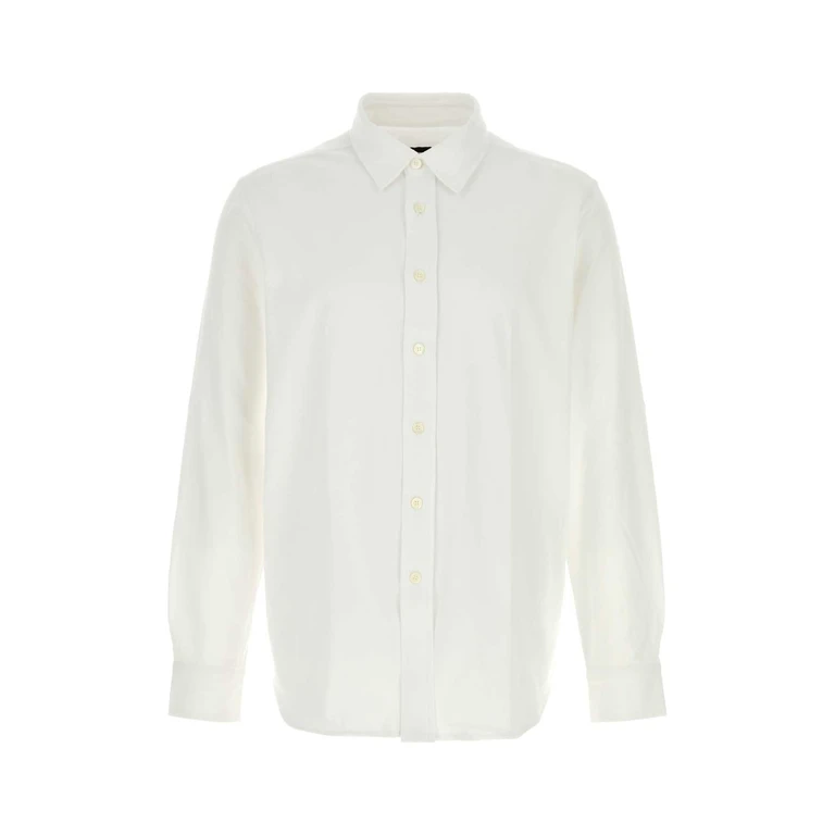 Brioni White Cotton Shirt Exterior: Camicie - Men