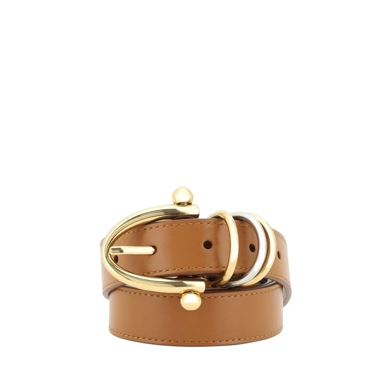 Chloé Beige Calf Leather Bos Taurus Regular Belt - Women