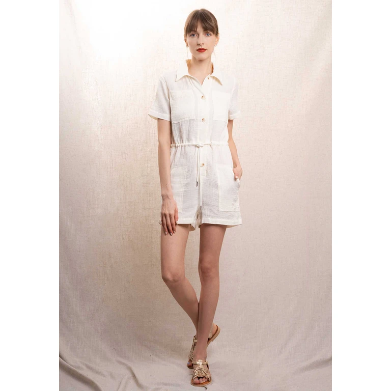 Jumpsuit J0668 Ecru