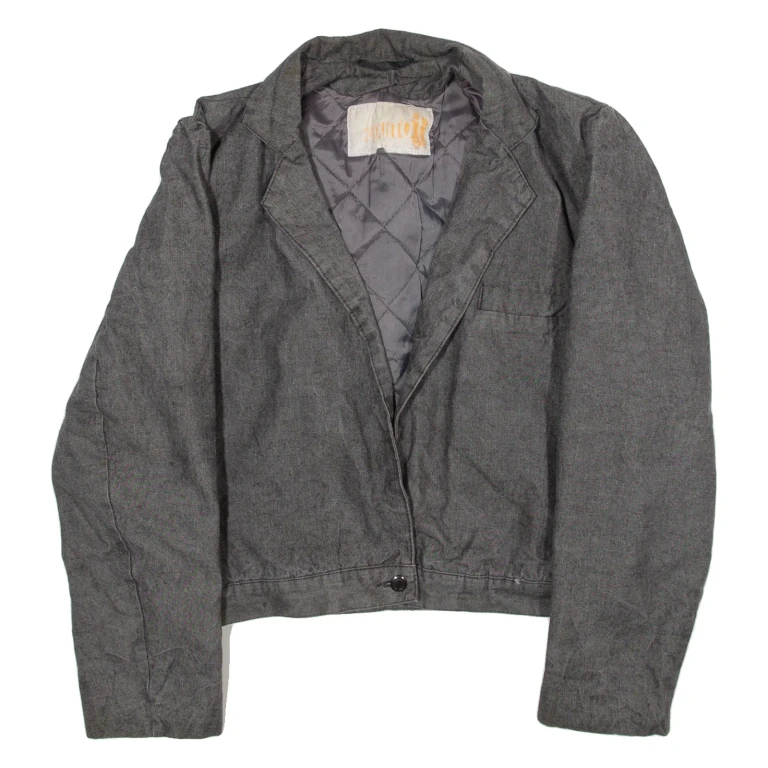 Womens Blazer Jacket Grey M