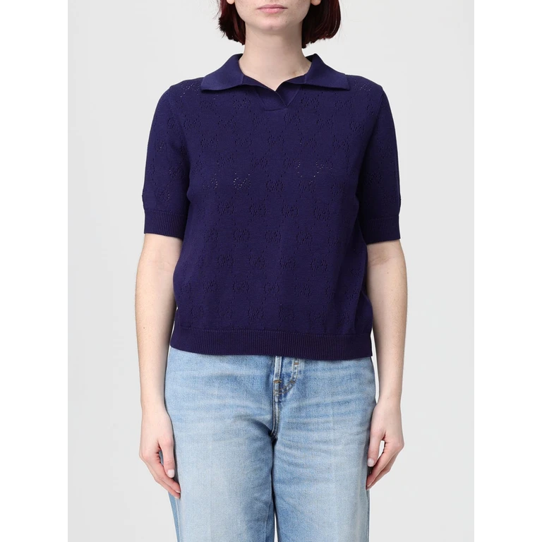 Polo Shirt Woman color Blue (856203XKFCO4522)