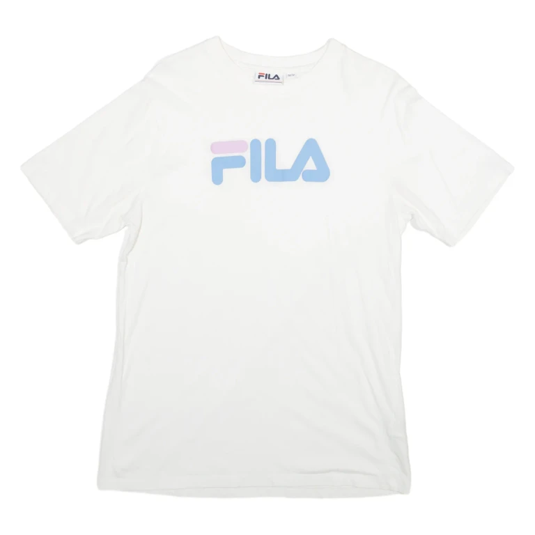 FILA Womens T-Shirt White M