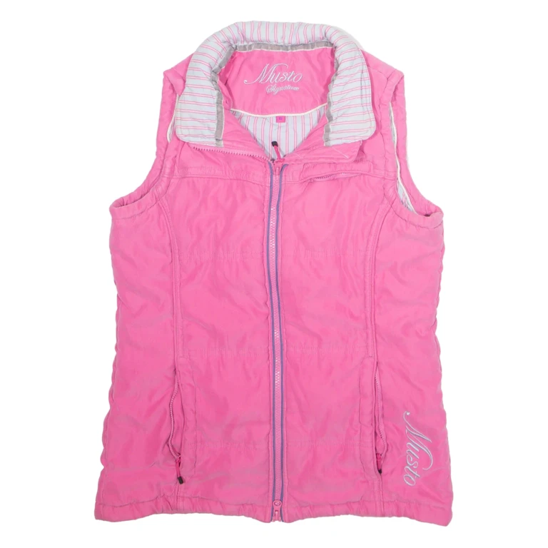 MUSTO Womens Gilet Pink S