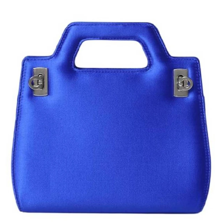 Ferragamo Wanda Satin Mini Bag