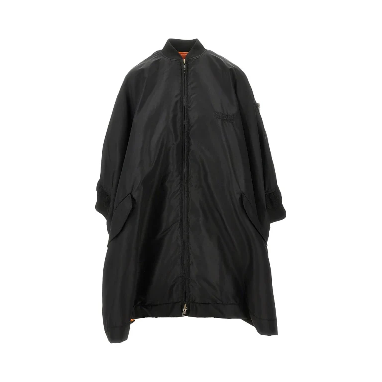 MM6 Padded nylon cape Woman 42