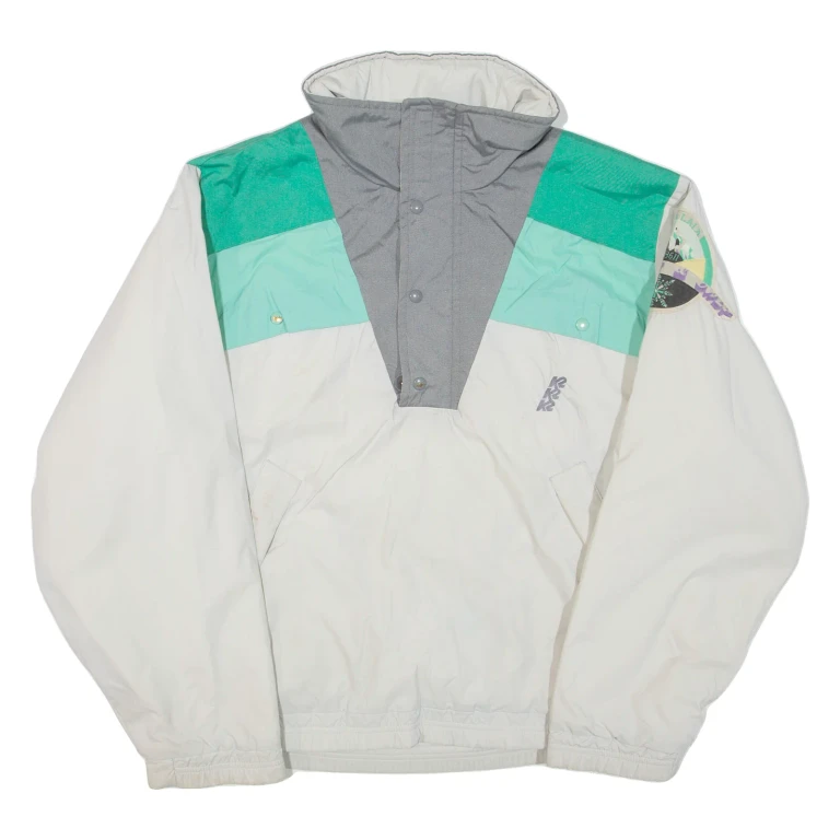 SPORT MARTY Mens Pullover Jacket White L