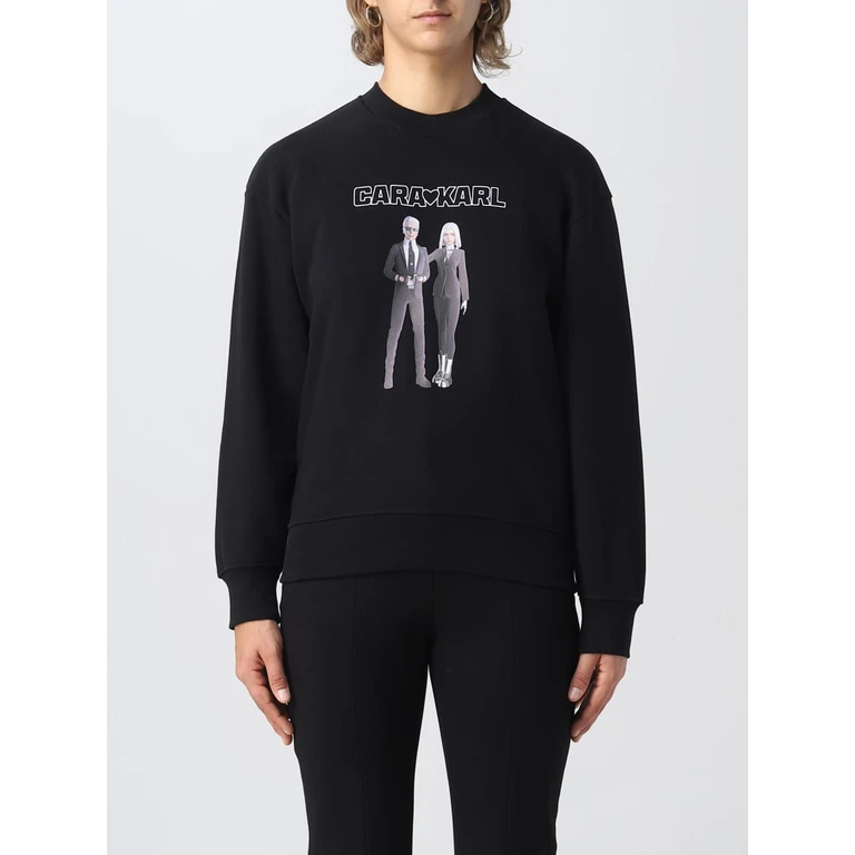 Sweatshirt Woman color Black (226W1861999)