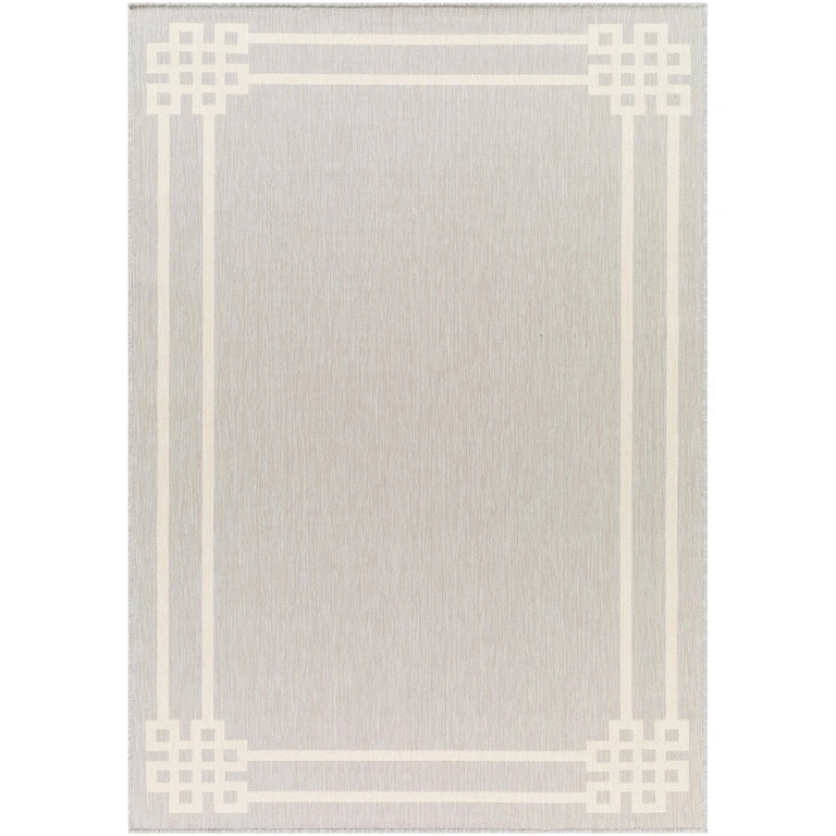 Ilori Light Gray Outdoor Area Rug - Clearance