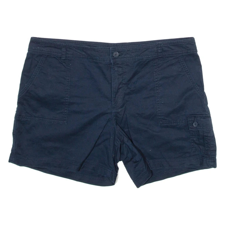 TOMMY HILFIGER Womens Casual Shorts Blue XL W38