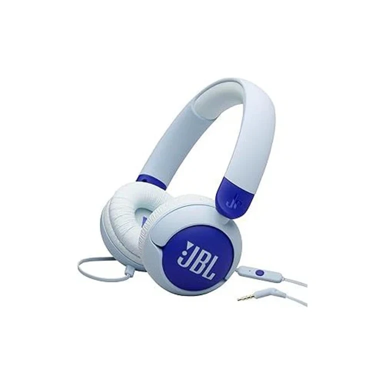 Junior 320 Wired On-Ear Kids Headphones (Blue)