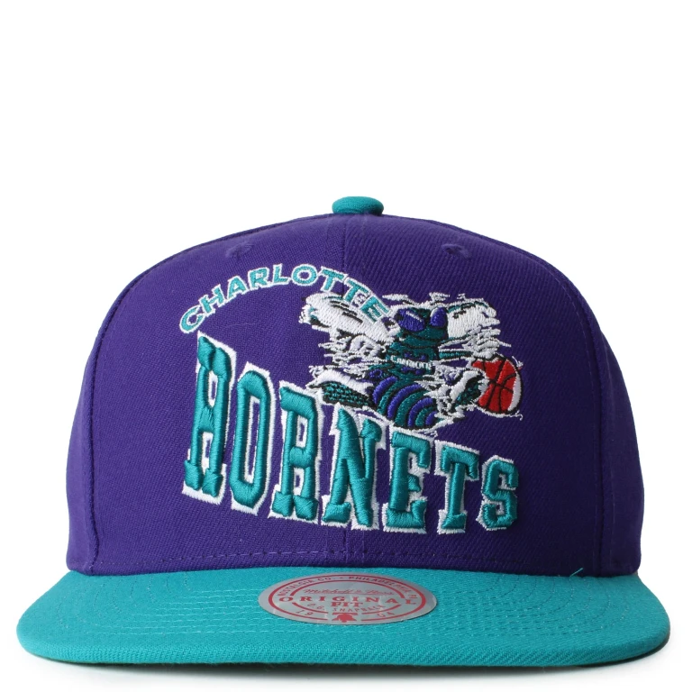 Men's NBA Crooked Path Snapback Hwc Hornets Snapback Caps