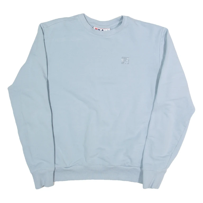 FILA Womens Sweatshirt Blue S
