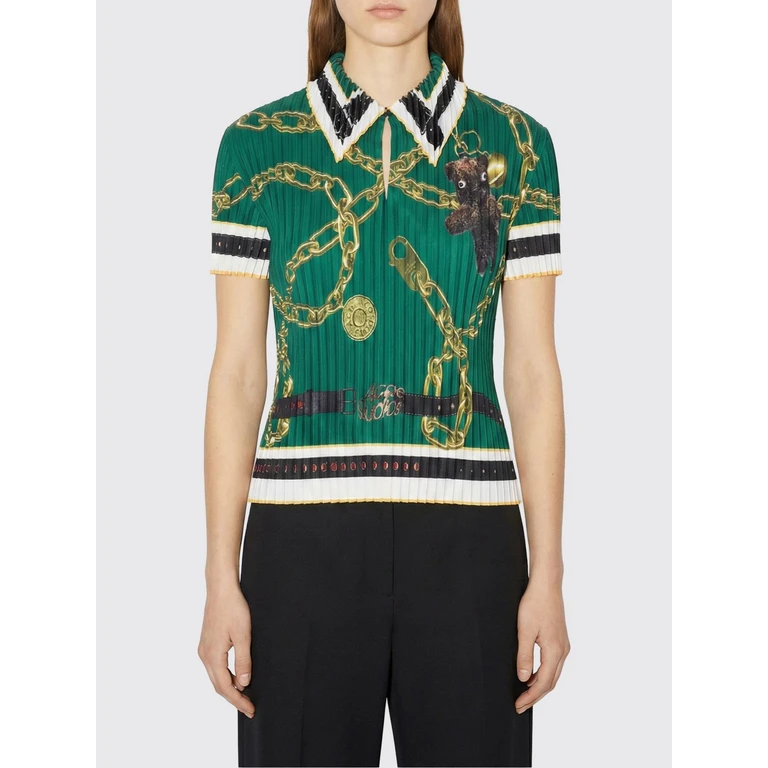 Polo Shirt Woman color Green (AC0786AB8)