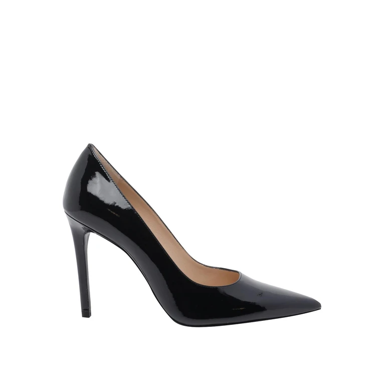 Stuart Weitzman Chaussures À Talon - Noir (SJ956STUARTPOWER100PATBLK)