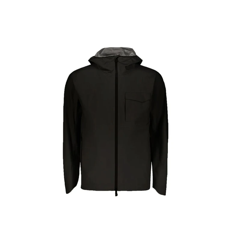 Black Polyester Shell Jacket Clothing - Men
