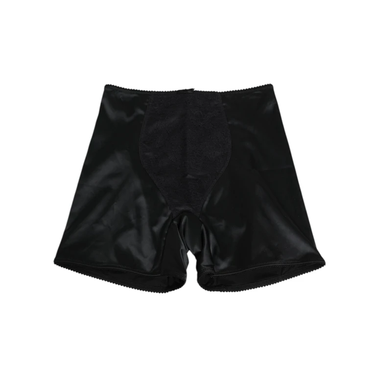 Dolce & Gabbana Black Silk Stretch Slip Cycling Women Underwear 06+se Clothing - Women
