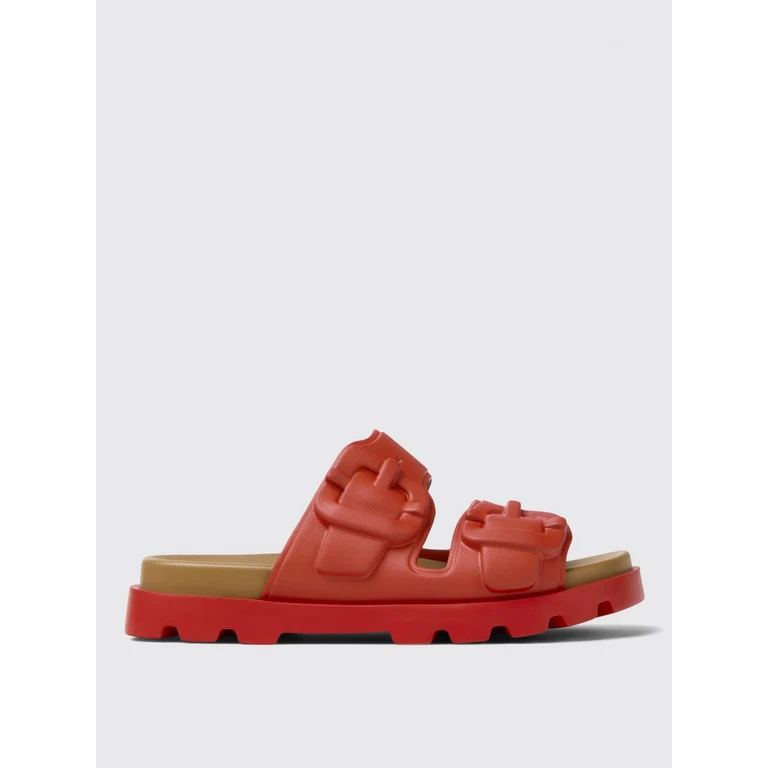 Flat Sandal Woman color Red (K201792-003BRUTUSSANDAL0)