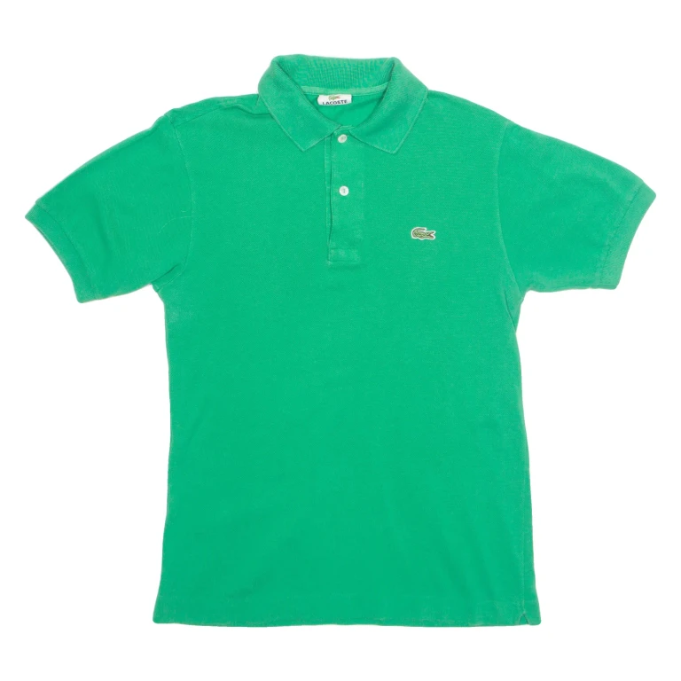 LACOSTE Mens Polo Shirt Green XS
