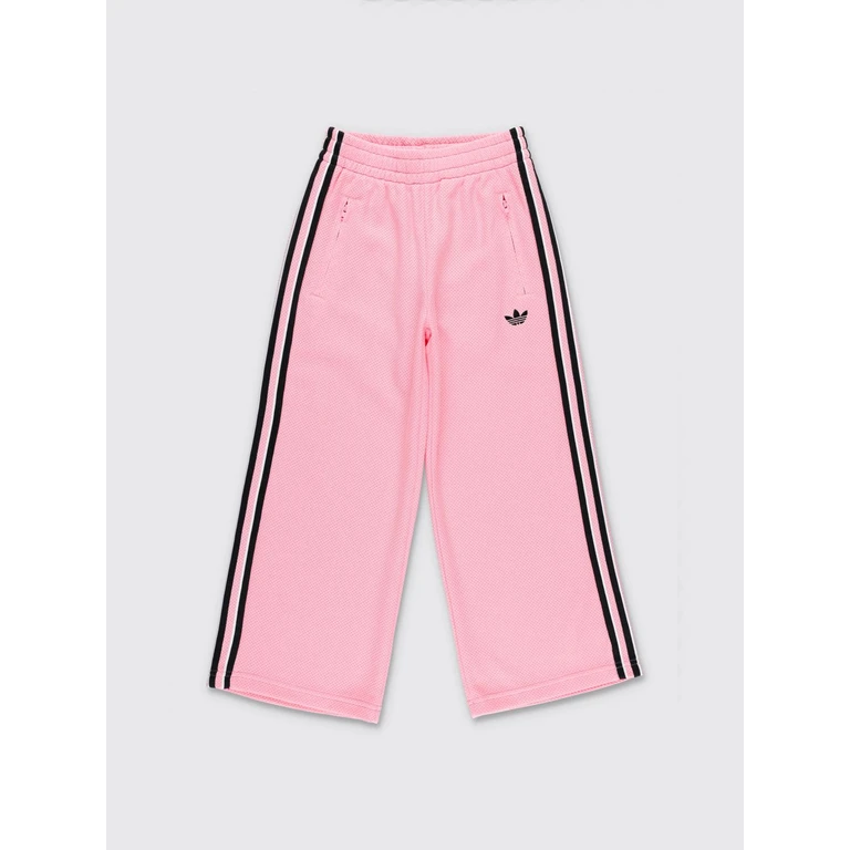 Girl's Straight-Leg Technical Fabric Tracksuit Bottoms (KD7826)