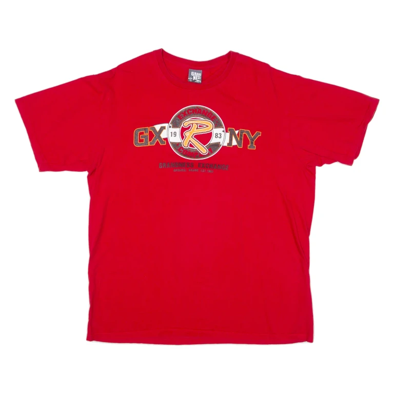 GRAND NESS Boys T-Shirt Red XL