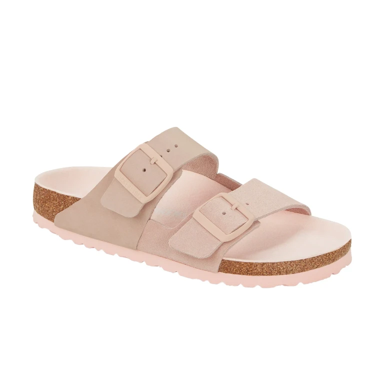 Arizona Split Nubuck Leather Light Rose
