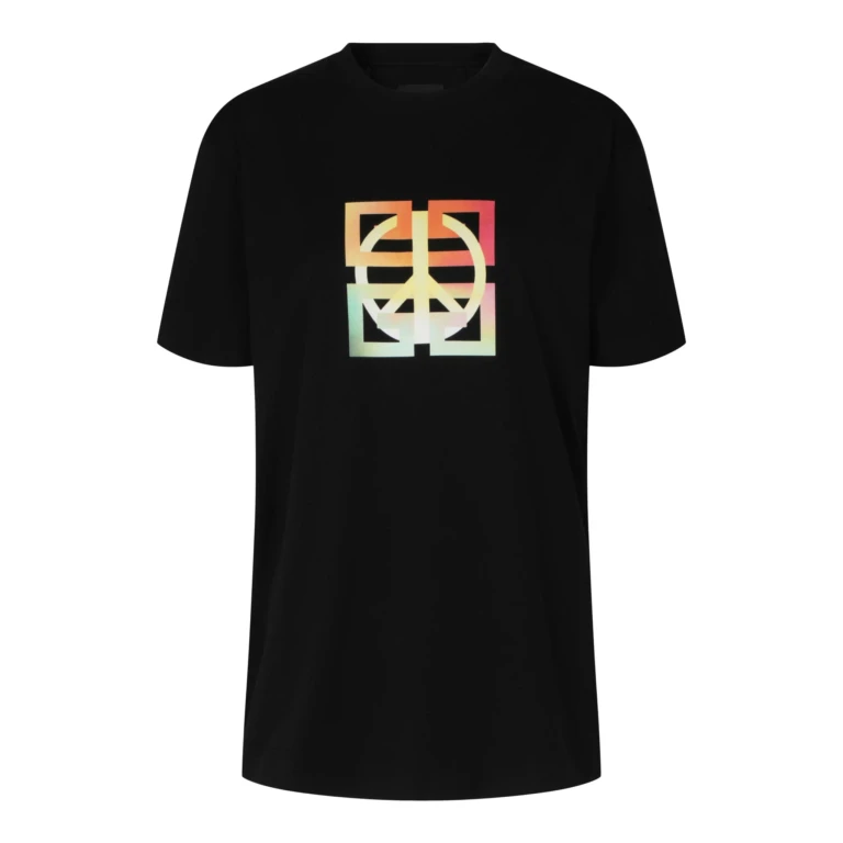 4G Peace Logo Graphic T-Shirt