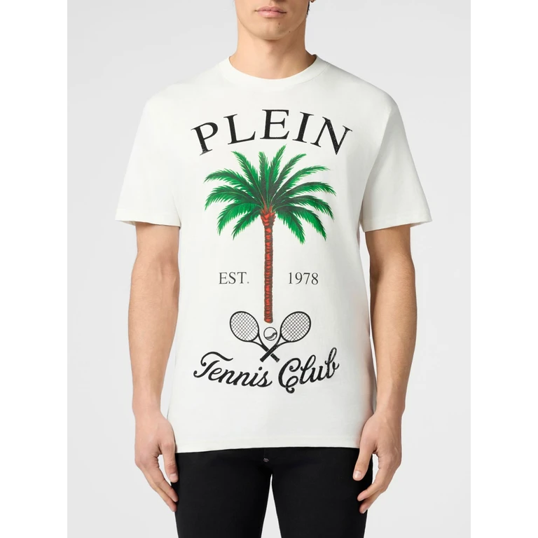 T-Shirt Men color White (PAFCMTK9036PJY002N01OF)