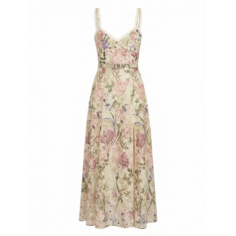 Charo Ruiz Long Dress `Iraso `