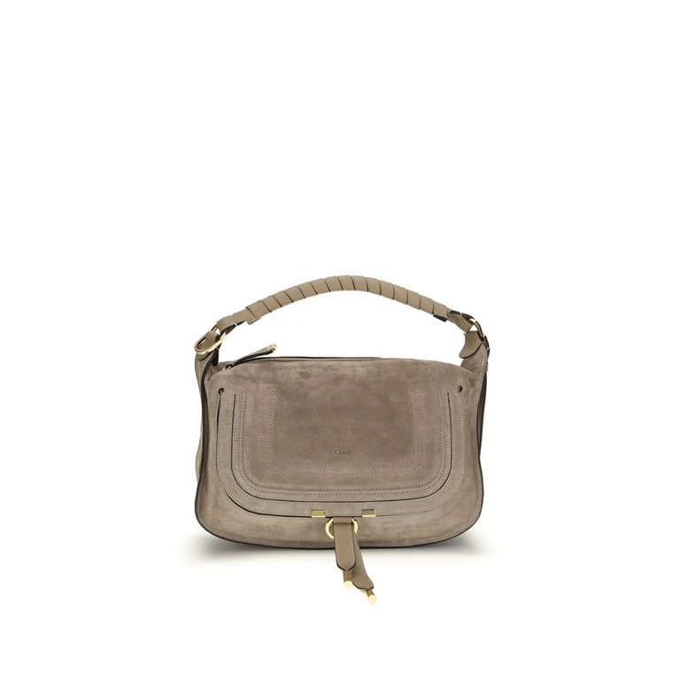 Chloé Beige Calf Leather Bos Taurus Shoulder Bag - Women (CHCH26SS882P3720EBB)