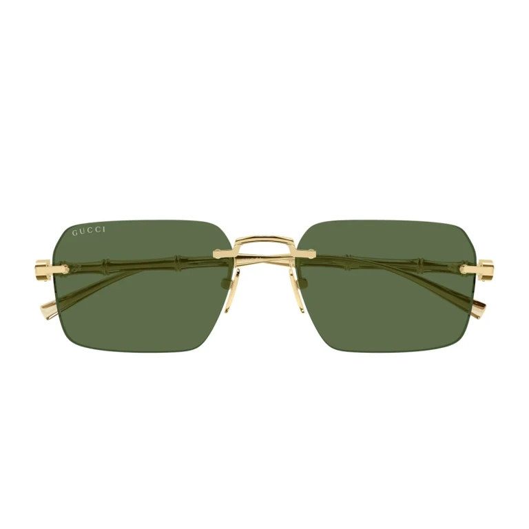 Gucci Gg2154s Linea Sign Gunmetal Metallo Sunglasses - Men