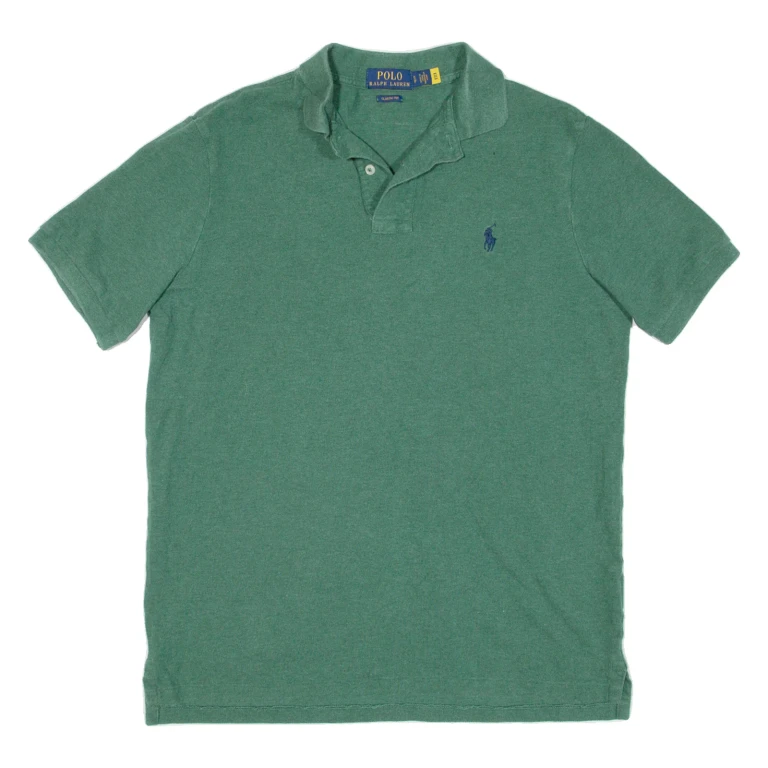 POLO RALPH LAUREN Mens Polo Shirt Green S