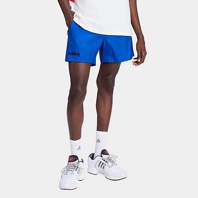 adidas Men's FIFA World Cup USA 94 Graphic Shorts in Team Royal Blue Size: XS