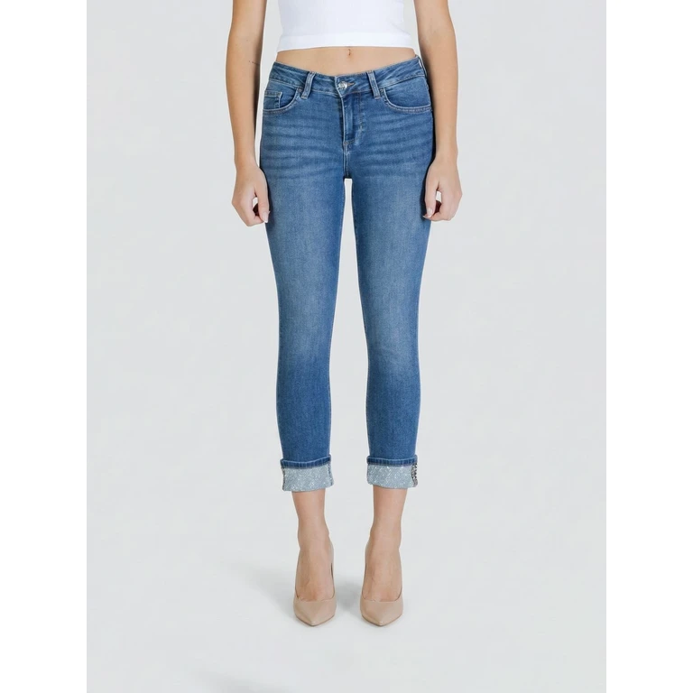 LIU JO Jeans Woman color Denim (UA6006D030578967)