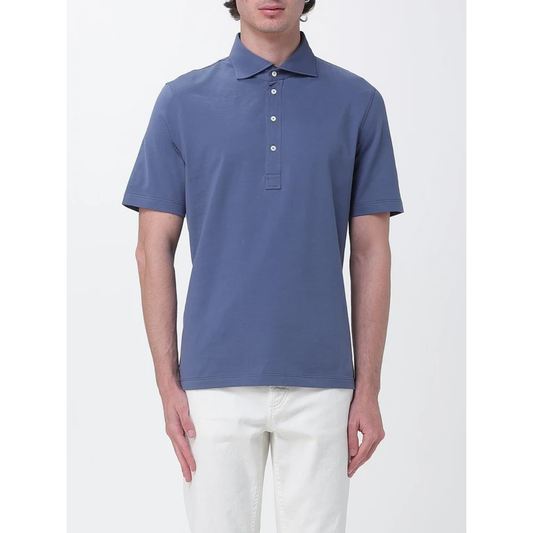 Polo Shirt Men color Denim (M0B133915C7860)