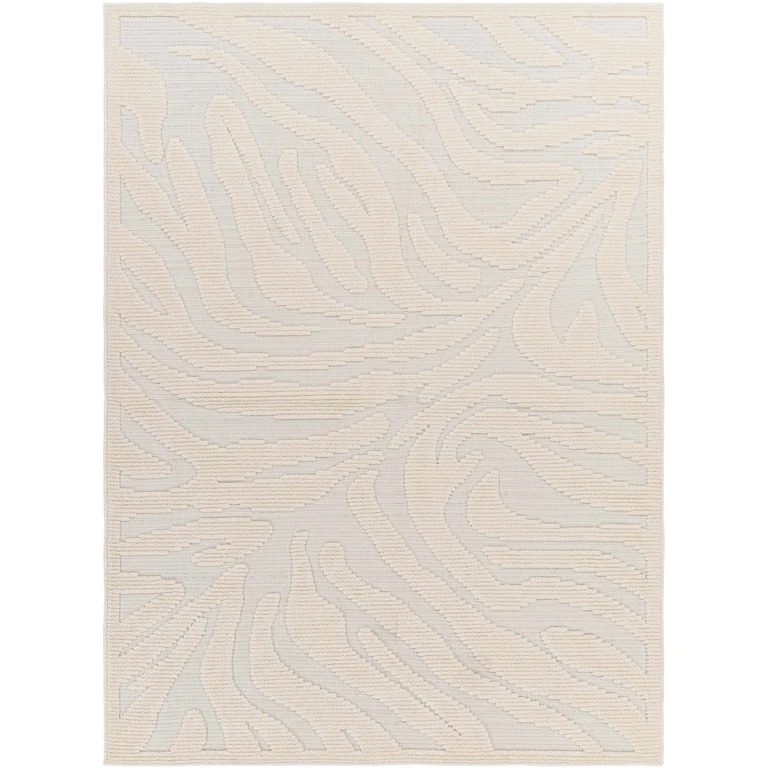Keto Cream 3D Zebra Rug - Clearance