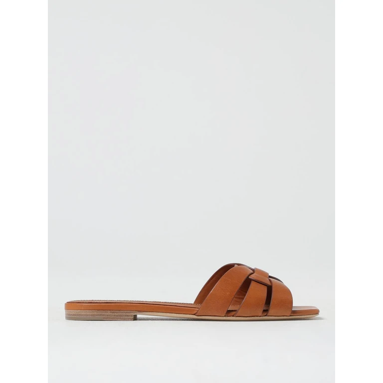 SAINT LAURENT Heeled Sandal Woman color Brown (571952BDA002206)