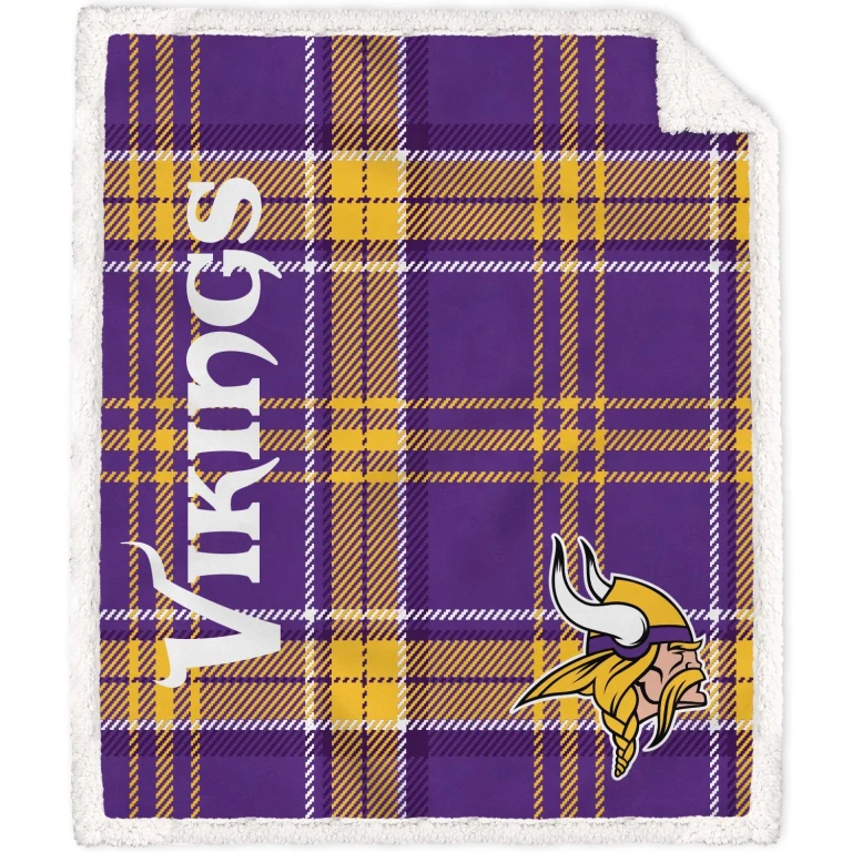 NFL Team Classic Plaid Throw 50x60