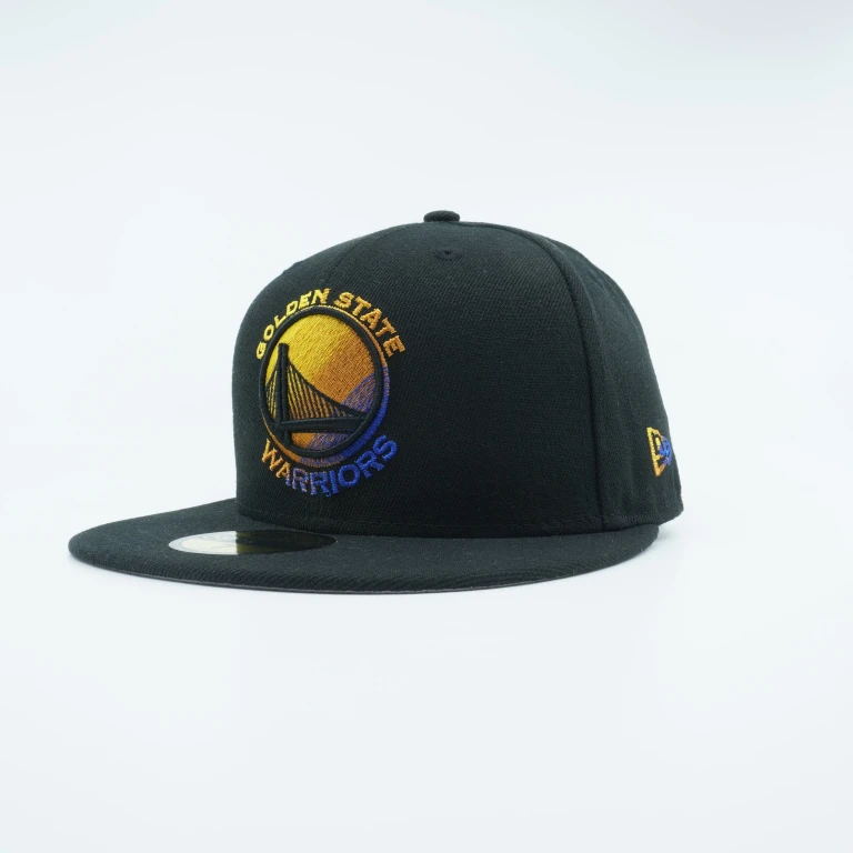 Men's NBA Gs Warriors 5950 Fitted 'Color Dim' Black