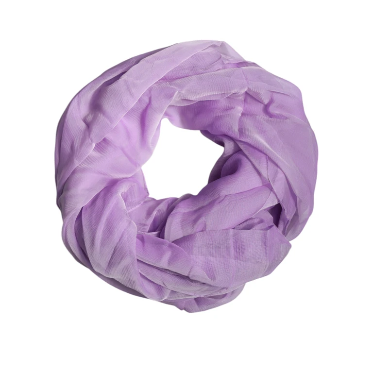 Dolce & Gabbana Purple Silk Rectangle Wrap Shawl Scarf - Women