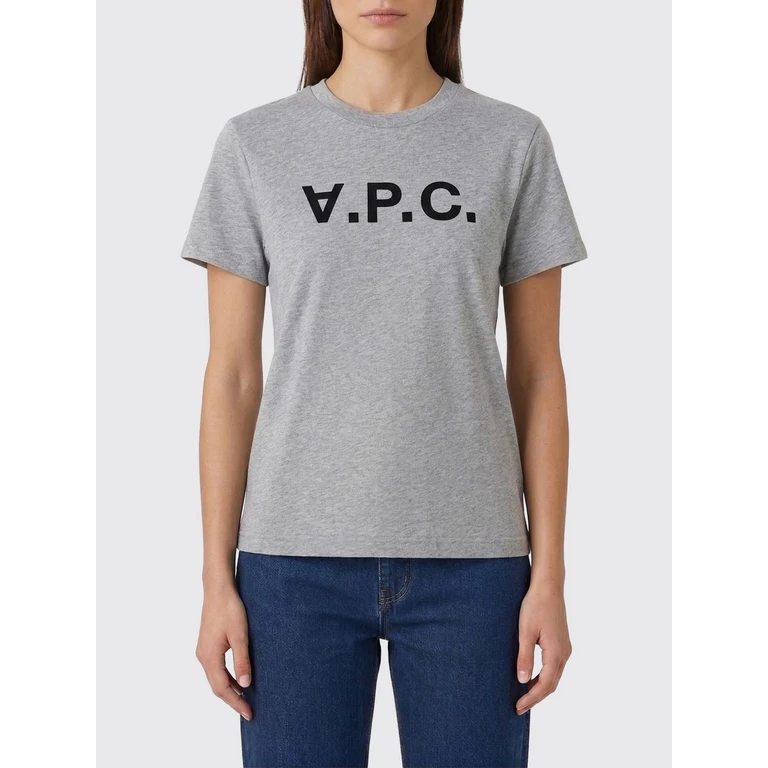 A. P.C. T-Shirt Woman color Grey (COHBMM26384TPI)