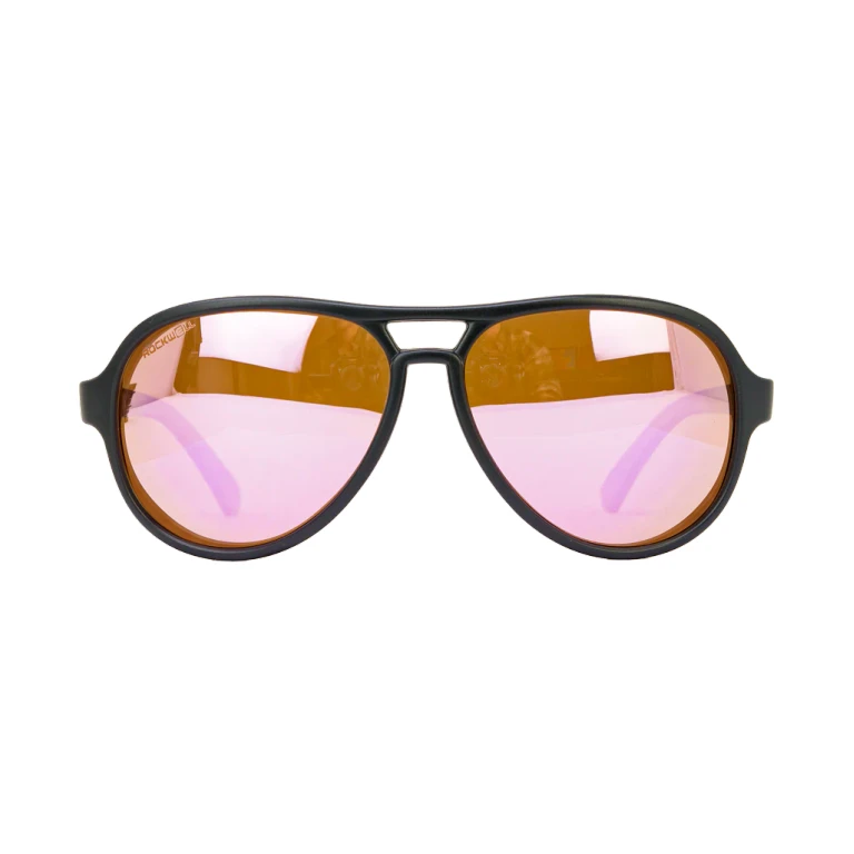 Casino (Black/Pink Mirror Polarized Lens)