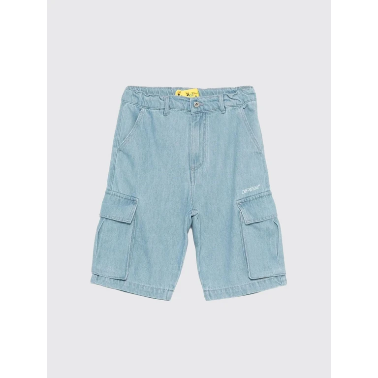 OFF-WHITE KIDS Shorts Kids color Blue (44BYC002S26D001423)