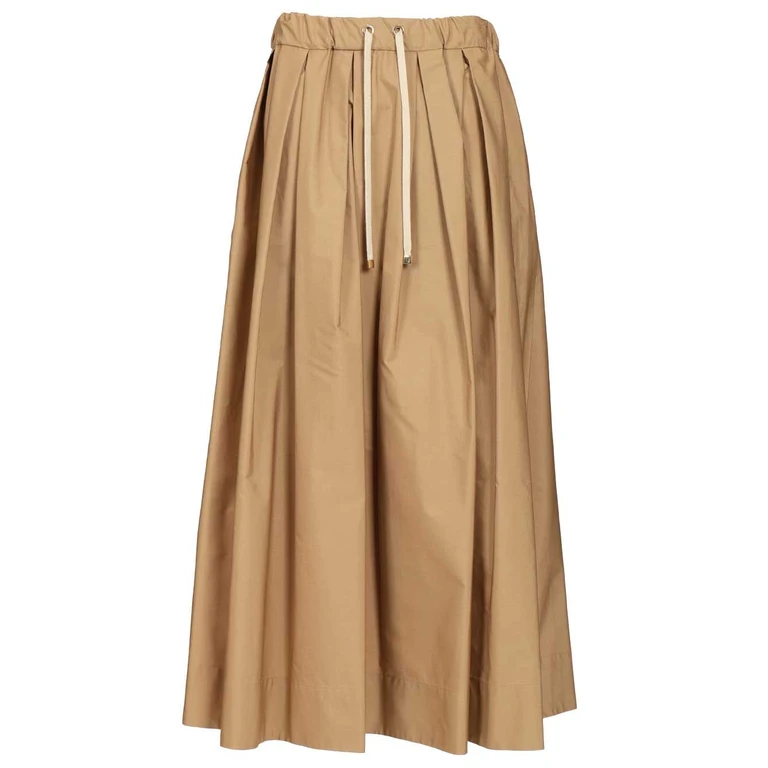 'S Max Mara Cotton poplin skirt Beige Cotone - Women