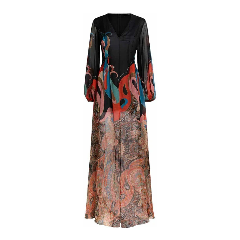 Etro Robe Au Genou - Multicolore (WRHA0623AK1CCX0810)